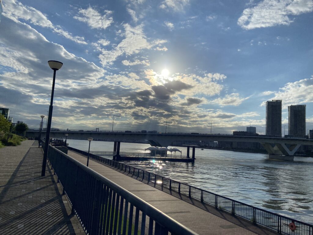 bridge from Toyosu